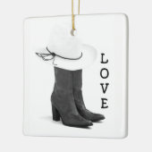 **LOVE LAND EN BOOTS* CHRISTMAS ORNAMENT (Links)