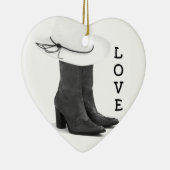 **LOVE LAND EN BOOTS* CHRISTMAS ORNAMENT (Rechts)