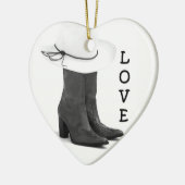 **LOVE LAND EN BOOTS* CHRISTMAS ORNAMENT (Links)
