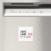 Love Lane Magneet (Insitu (Vaatwasser))