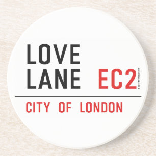 Love Lane Zandsteen Onderzetter
