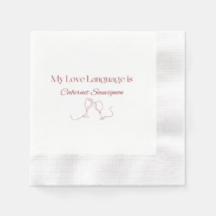 Love Language Cabernet Sauvignon Cocktail servette Servet