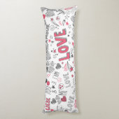 Love Language Lichaamskussen (Achterkant (Verticaal))