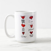 Love Languages Mug Koffiemok (Links)