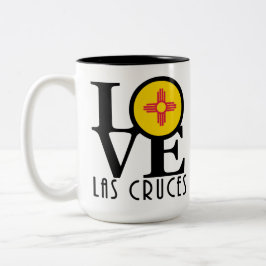 LOVE Las Cruces 15oz Tweekleurige Koffiemok