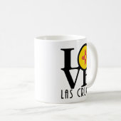 LOVE Las Cruces New Mexico 11oz Koffiemok (Voorkant rechts)