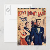 Love Last  romance magazine briefkaart (Voorkant / Achterkant)