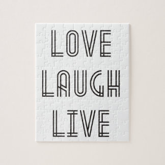 Love Laugh Live Legpuzzel