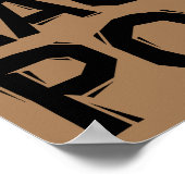 Love Laugh Poop Funny Poster Sign Quottes Gezegden (Hoek)