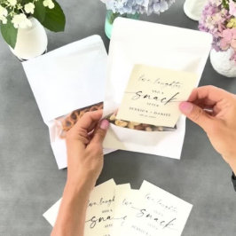 Love, Laughter and a Snack After Label Stickers