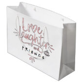 Love, Laughter and FRIENDS™ Groot Cadeauzakje (Achterkant Gekanteld)