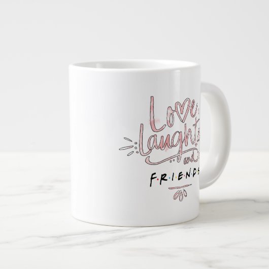 Love, Laughter and FRIENDS™ Grote Koffiekop (Voorkant rechts)