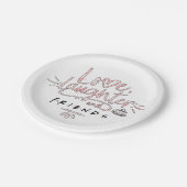 Love, Laughter and FRIENDS™ Papieren Bordje (Gekanteld)