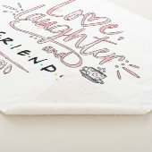 Love, Laughter and FRIENDS™ Sherpa Deken (3/4)