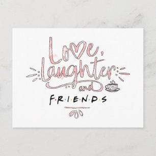 Love, Laughter and FRIENDS™ Uitnodiging Briefkaart