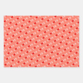 LOVE Lavender Oranje Black Inpakpapier Vel (Voorkant 3)