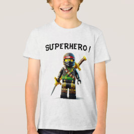 Love Lego Ninjas Builder Love Tri-Blend Shirt