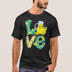 Love Lemonade Crew Squad Kinder Yellow Lemon Boss T-shirt
