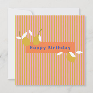 Love Lemonade Flat Card Feestdagenkaart