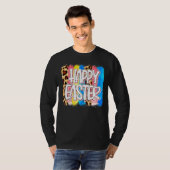 Love Leopard, Happy Easter Bunny Ears T-shirt (Voorkant volledig)