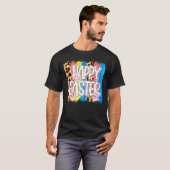 Love Leopard, Happy Easter Bunny Ears T-shirt (Voorkant volledig)