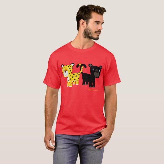 Love Leopards T-shirt (Voorkant volledig)