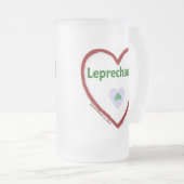 Love Leprechauns Matglas Bierpul (Voorkant rechts)