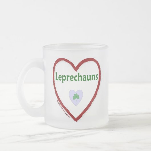 Love Leprechauns Matglas Koffiemok (Links)