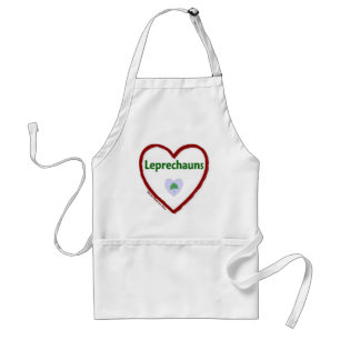 Love Leprechauns Standaard Schort