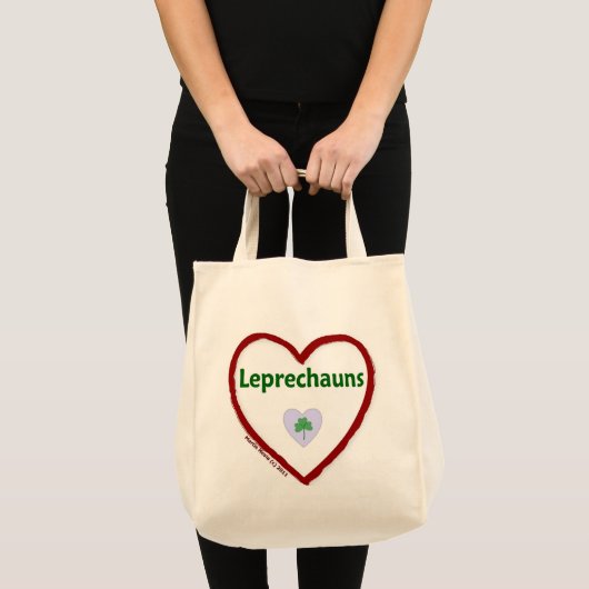 Love Leprechauns Tote Bag (Voorkant (product))