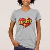 Love Leslie T-shirt (Voorkant)