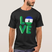 LOVE - Lesotho Premium T-shirt (Voorkant)