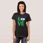 LOVE - Lesotho Premium T-shirt (Voorkant volledig)