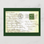 LOve LeTer Post Kaart (Voorkant)