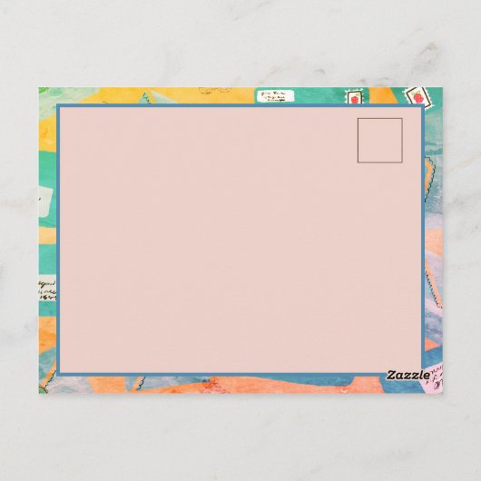 Love Letter Briefkaart (Achterkant)