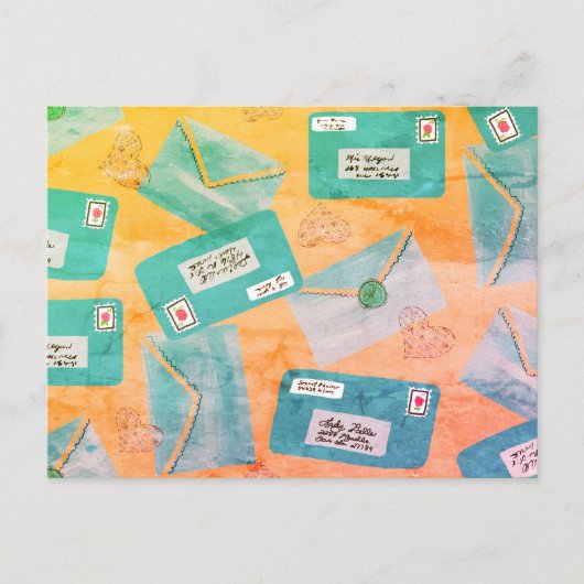 Love Letter Briefkaart (Voorkant)