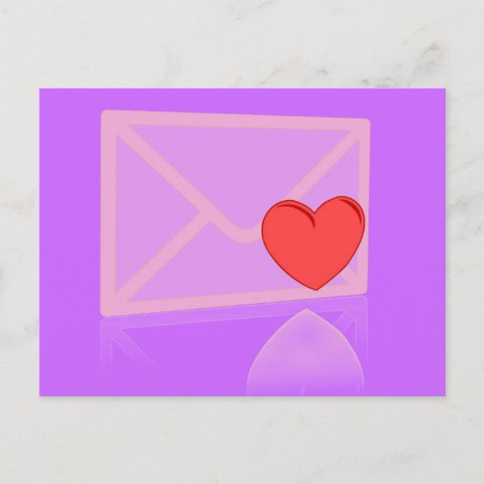 Love Letter Briefkaart (Voorkant)