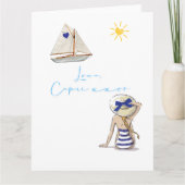 Love Letter Design - Liefde, Capri xxoo Kaart (Voorkant)