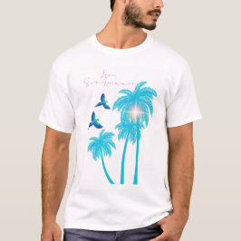 Love Letter Design - Liefde, Zomer xxoo T-shirt