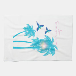 Love Letter Design - Liefde, Zomer xxoo Theedoek