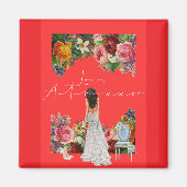 Love Letter Design - Love, Autumn xxoo Magneet (Voorkant)