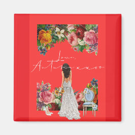 Love Letter Design - Love, Autumn xxoo Magneet