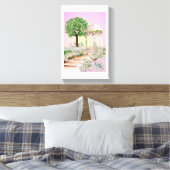 Love Letter Design - Love, Spring xxoo Canvas Afdruk (Insitu (Slaapkamer))