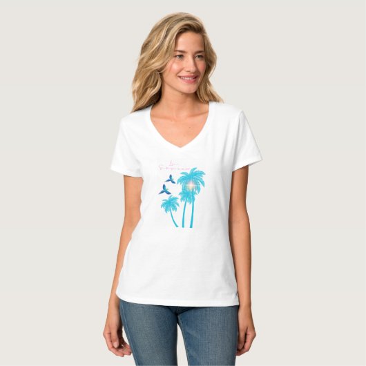 Love Letter Design - Love, Summer xxoo T-shirt (Voorkant volledig)