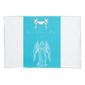 Love Letter Design - Love, Your Guardian Angelxxoo Kussensloop (Voorkant-Links)