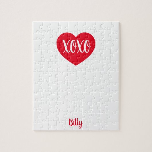 Love Letter Heart Valentijn Frustrating Legpuzzel (Verticaal)