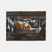 Love Letter, Johannes Vermeer Fleece Deken (Voorkant (Horizontaal))
