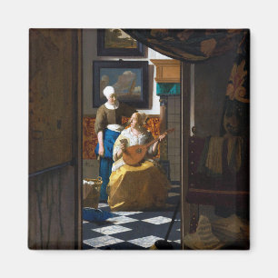 Love Letter, Johannes Vermeer Magneet