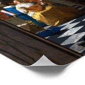 Love Letter, Johannes Vermeer Poster (Hoek)