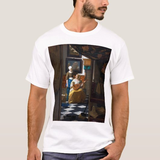 Love Letter, Johannes Vermeer T-shirt (Voorkant)